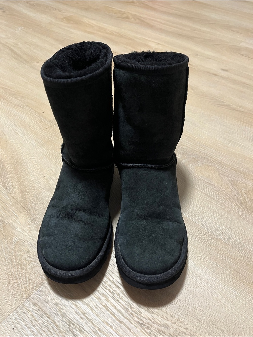 UGG Classic Black Short Boots